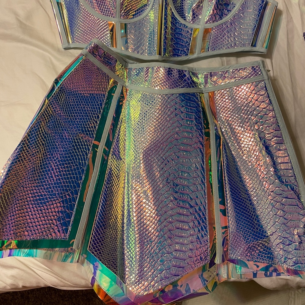 Dolls Kill two piece set. EUC. Size small